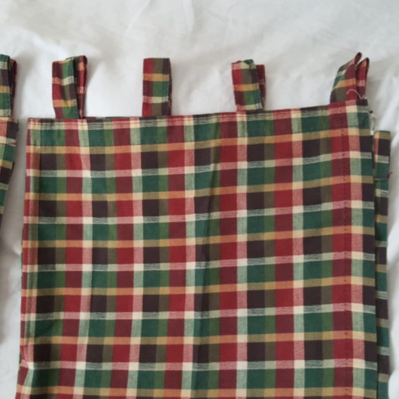 Other - Plaid Tab top curtains (2)